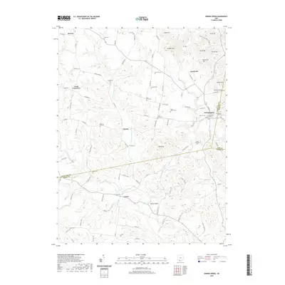 2019 Map of Sinking Spring, 2019 Print