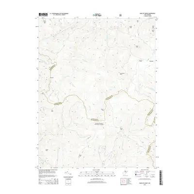 2014 Map of Sinks of Gandy, 2014 Print