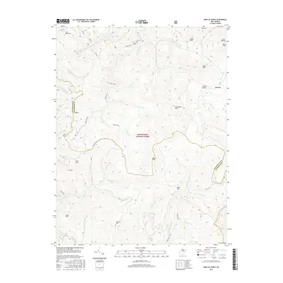 2016 Map of Sinks of Gandy, 2016 Print