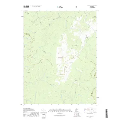 2019 Map of Sinks of Gandy, 2019 Print