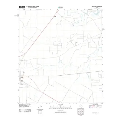 2010 Map of Sinton East, 2010 Print