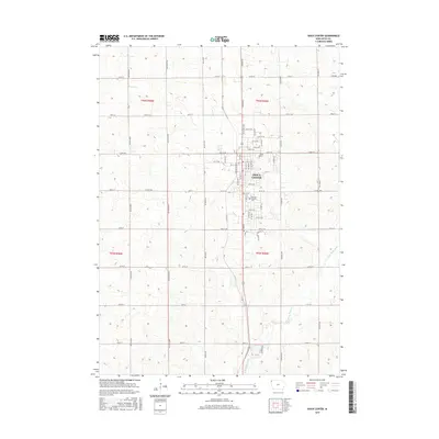 2015 Map of Sioux Center, 2015 Print