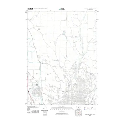 2010 Map of Sioux City North, 2010 Print