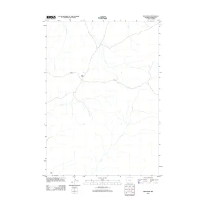 2012 Map of Sioux Pass, 2012 Print