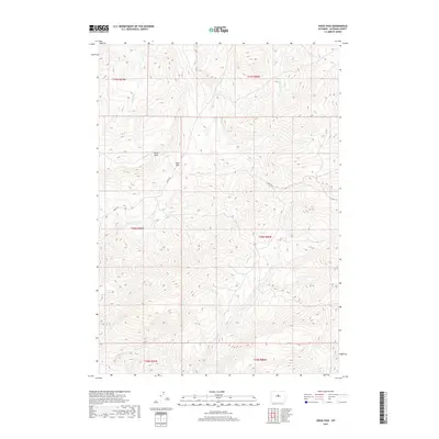 2017 Map of Sioux Pass, 2017 Print
