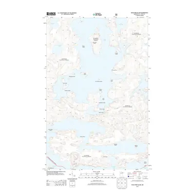 2013 Map of Sioux Pine Island, 2013 Print