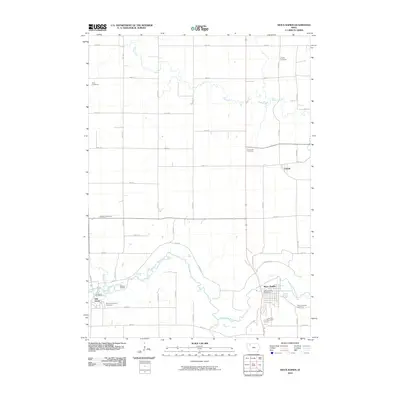 2010 Map of Sioux Rapids, 2010 Print