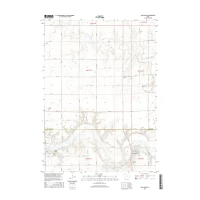 2015 Map of Sioux Rapids, 2015 Print