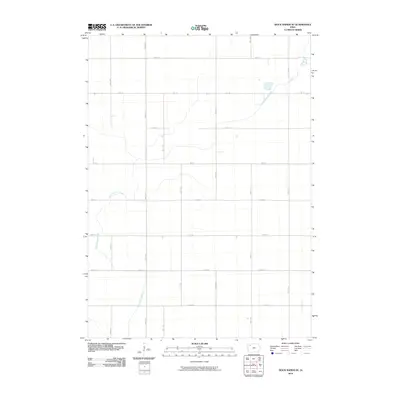 2010 Map of Sioux Rapids SE, 2010 Print