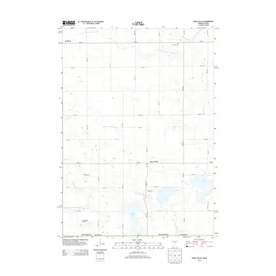 2013 Map of Sioux Valley, 2013 Print