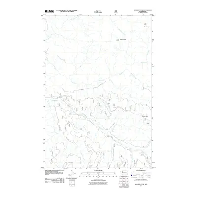 2011 Map of Siouxon Peak, 2011 Print