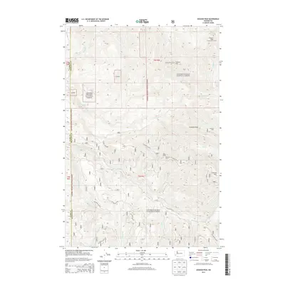 2014 Map of Siouxon Peak, 2014 Print
