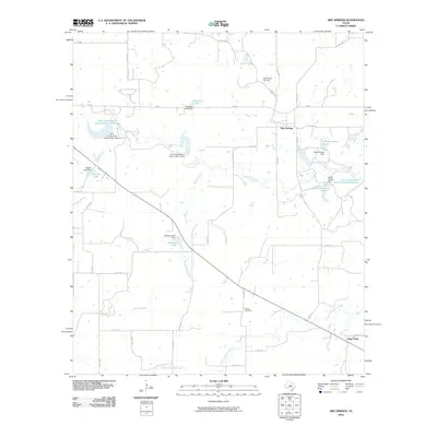2010 Map of Sipe Springs, 2010 Print