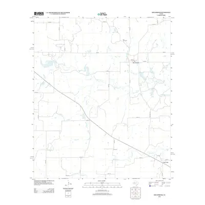 2012 Map of Sipe Springs, 2012 Print