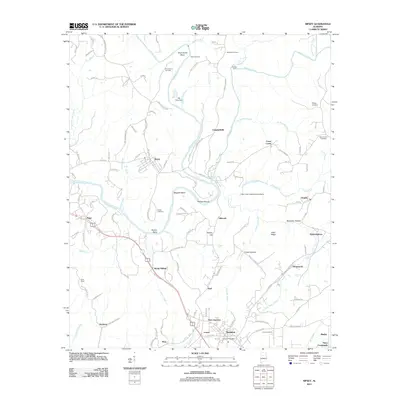 2011 Map of Sipsey, 2011 Print