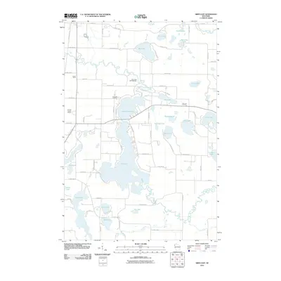 2010 Map of Siren East, 2010 Print