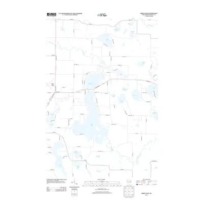 2013 Map of Siren East, 2013 Print