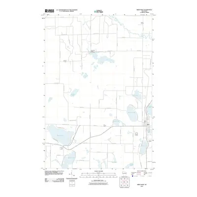 2010 Map of Siren West, 2010 Print