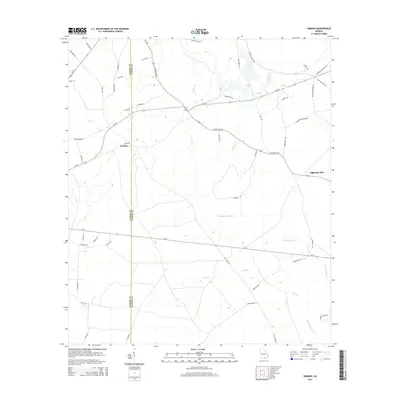 2014 Map of Sirmans, 2014 Print