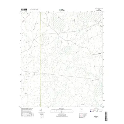 2017 Map of Sirmans, 2017 Print