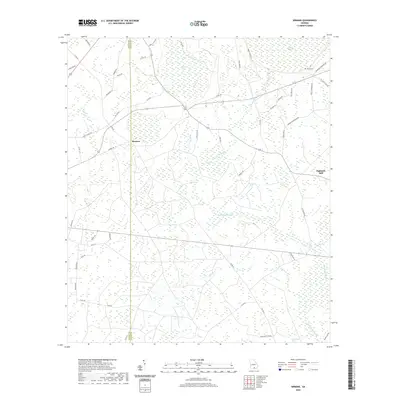 2020 Map of Sirmans, 2020 Print