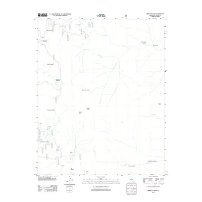2012 Map of Sirretta Peak, 2012 Print