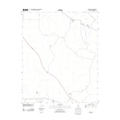 2012 Map of Sisquoc, 2012 Print