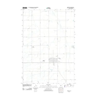 2012 Map of Sisseton, 2012 Print