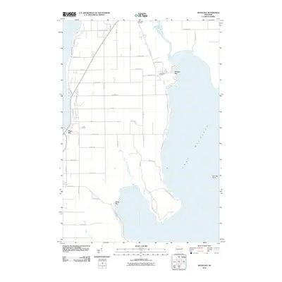 2010 Map of Sister Bay, 2010 Print
