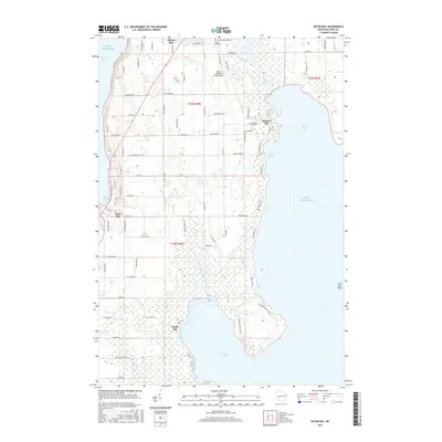 2016 Map of Sister Bay, 2016 Print