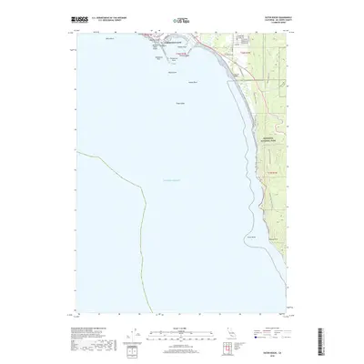 2018 Map of Sister Rocks, 2018 Print