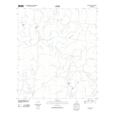 2010 Map of Sisterdale, 2010 Print