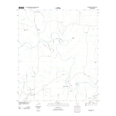 2013 Map of Sisterdale, 2013 Print