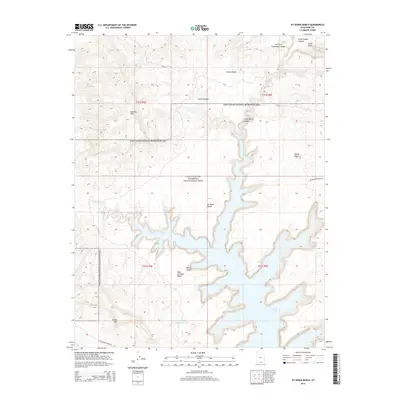 2014 Map of Sit Down Bench, 2014 Print
