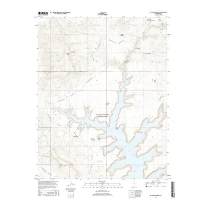 2017 Map of Sit Down Bench, 2017 Print