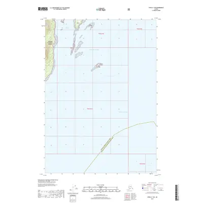 2017 Map of Sitka A-1 NE, 2017 Print