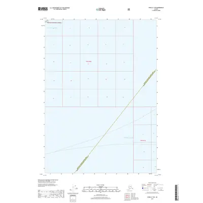 2017 Map of Sitka A-1 SW, 2017 Print