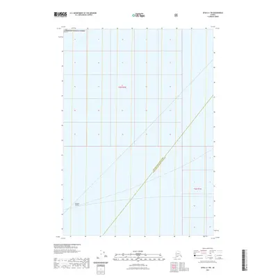2021 Map of Sitka A-1 SW, 2021 Print