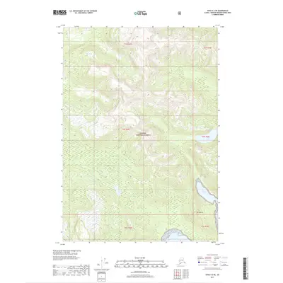 2017 Map of Sitka A-2 NE, 2017 Print