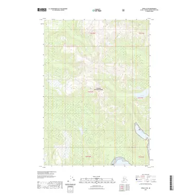 2021 Map of Sitka A-2 NE, 2021 Print
