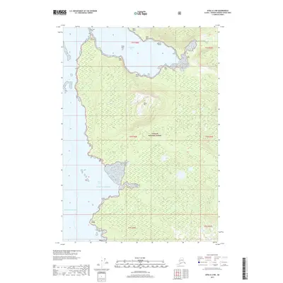 2017 Map of Sitka A-2 NW, 2017 Print