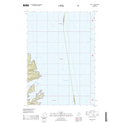 2017 Map of Sitka A-3 NE, 2017 Print