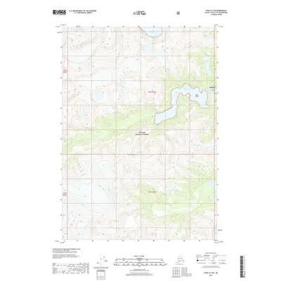 2017 Map of Sitka A-3 SW, 2017 Print