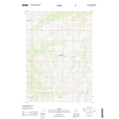 2017 Map of Sitka A-4 NE, 2017 Print