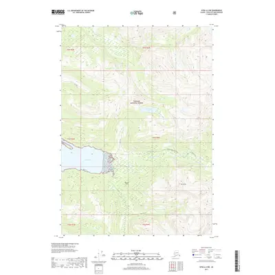 2017 Map of Sitka A-4 NW, 2017 Print