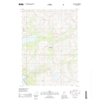 2017 Map of Sitka A-4 SE, 2017 Print