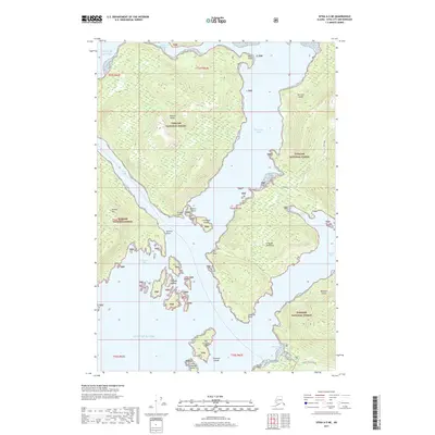 2017 Map of Sitka A-5 NE, 2017 Print