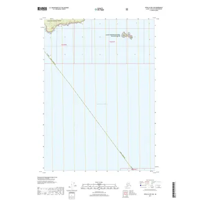 2017 Map of Sitka A-6 OE S NE, 2017 Print