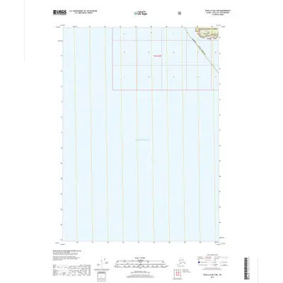 2017 Map of Sitka A-6 OE S NW, 2017 Print