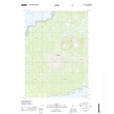 2017 Map of Sitka A-6 SE, 2017 Print